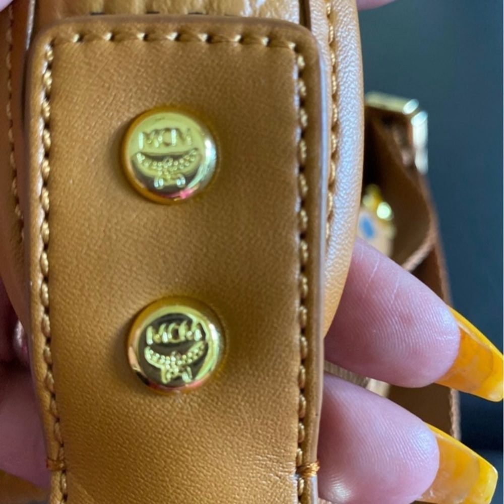 Mcm Medium Size Side Studded Backpack - image 5